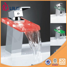 Grifo de cristal latón grifo de agua marca (YL-8009)